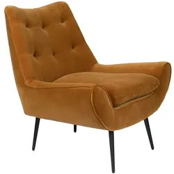 Dutchbone »Glodis« Lounge-Sessel schwarz