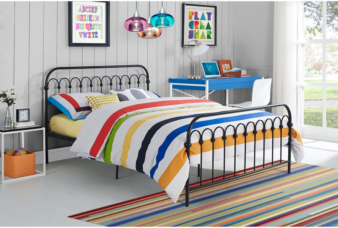 Novogratz Double (4'6) Bed Black Double (4'6)