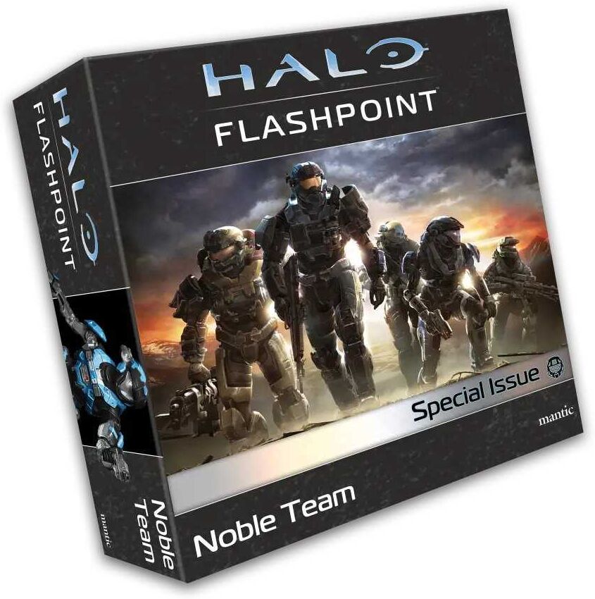 Halo: Flashpoint – Noble Team Expansion by Mantic Games, 6 Legendary Character Miniatures