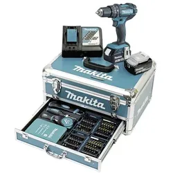 Makita, Bohrmaschine + Akkuschrauber, DHP 482 (Schlagbohrschrauber)