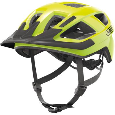 Fahrradhelm ABUS "Aduro 3.0 LED" Gr. M, gelb (gelb (signal gelb)), Helme, M