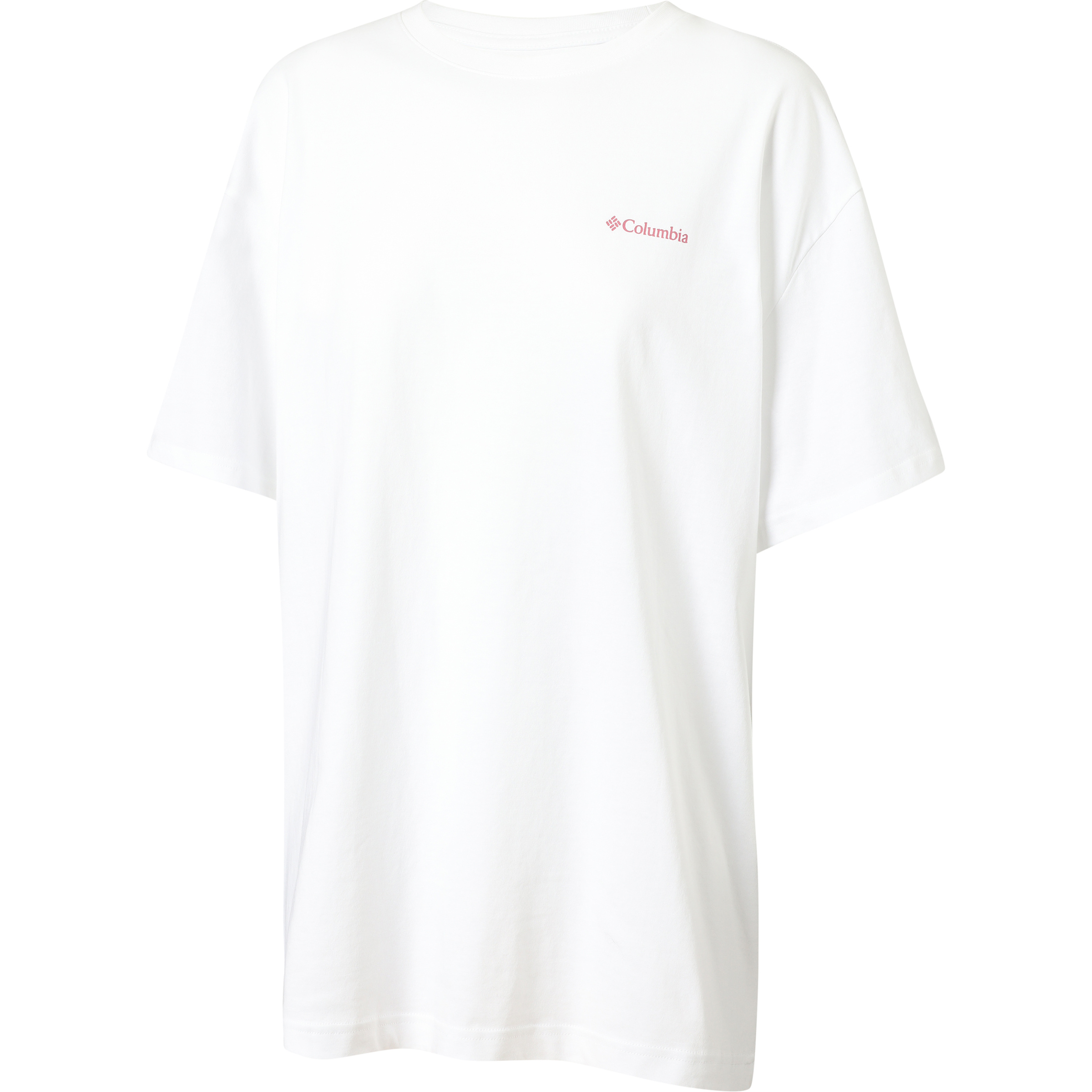 Columbia Rolling Bend Graphic Oversized Damen T-Shirts weiss Größe XS Lifestyle Hautfreundlich