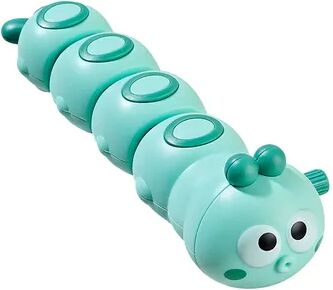 Multisell Products Hub Crawling Toys Parent Child Interactive Cute Animal, Cartoon Clockwork Caterpillar Baby Wind Up Toy For Kids Funny Gift green