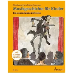 Musikgeschichte für Kinder, Kinderbücher von Monika Heumann