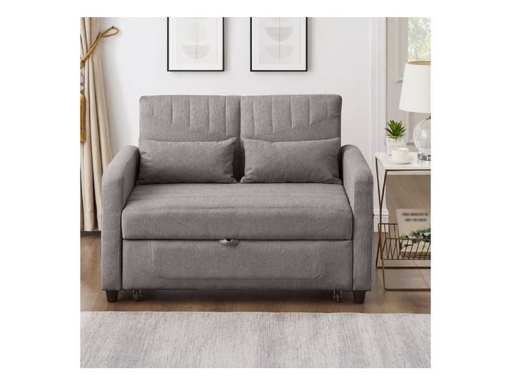 Celya Schlafsofa Zweisitzer-Klappsofa, ausziehbares Design, schlicht und modern, zeitgemäßer Stil, dreistufig verstellbare Rückenlehne
