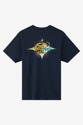 O'Neill s O'riginals Spike Vintage T-Shirt in Navy, Size 2XL