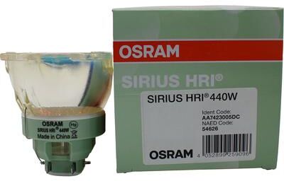 Osram Sirius HRI 440W Mercury Short Arc Moving Head Light Bulb - AA7423001HM