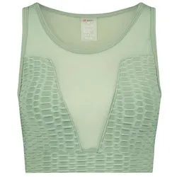 Steve Madden, Damen, Sportshirt, daen-top aus strick steve adden axiize (M), Grün