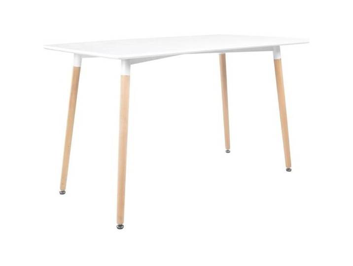 Table rectangulaire 120 × 70cm blanche PIA