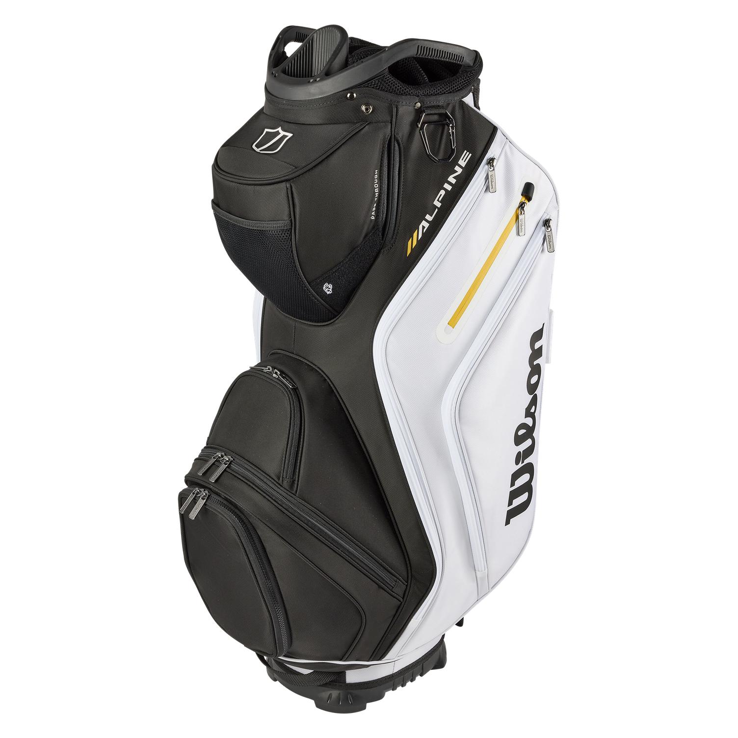 Wilson - Alpine Cart Bag - Black/White/Orange (WG4006008+)