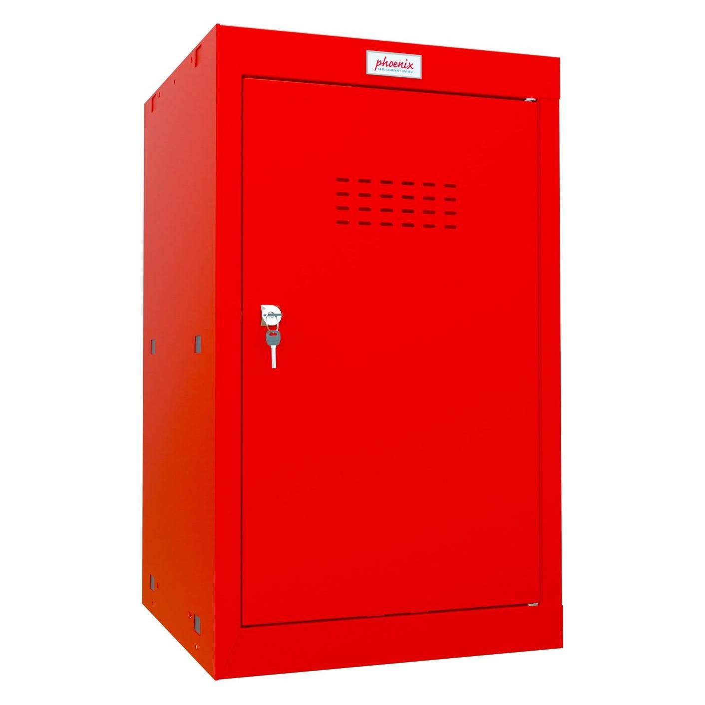 Phoenix Safe Würfelspind 87l höher Türschloss rot (87 l) (CL0644RRK)