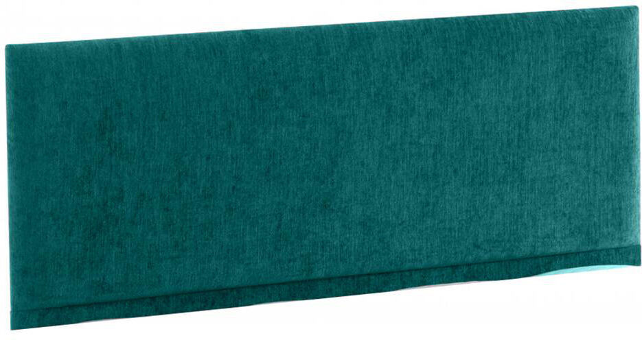 17 Stories Erian Upholstered Chenille Headboard Chenille/Teal Kingsize (5')