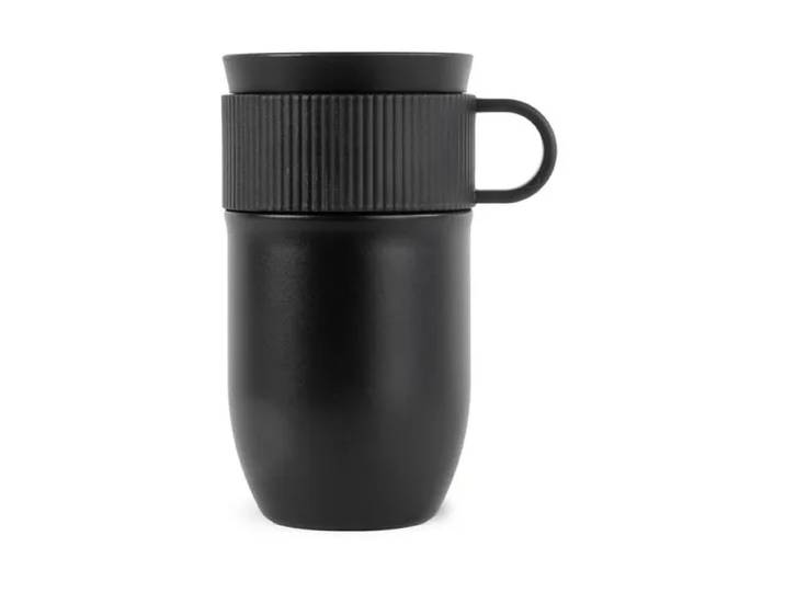 Sagaform Tasse de voiture thermos Ted 32 cm Noir