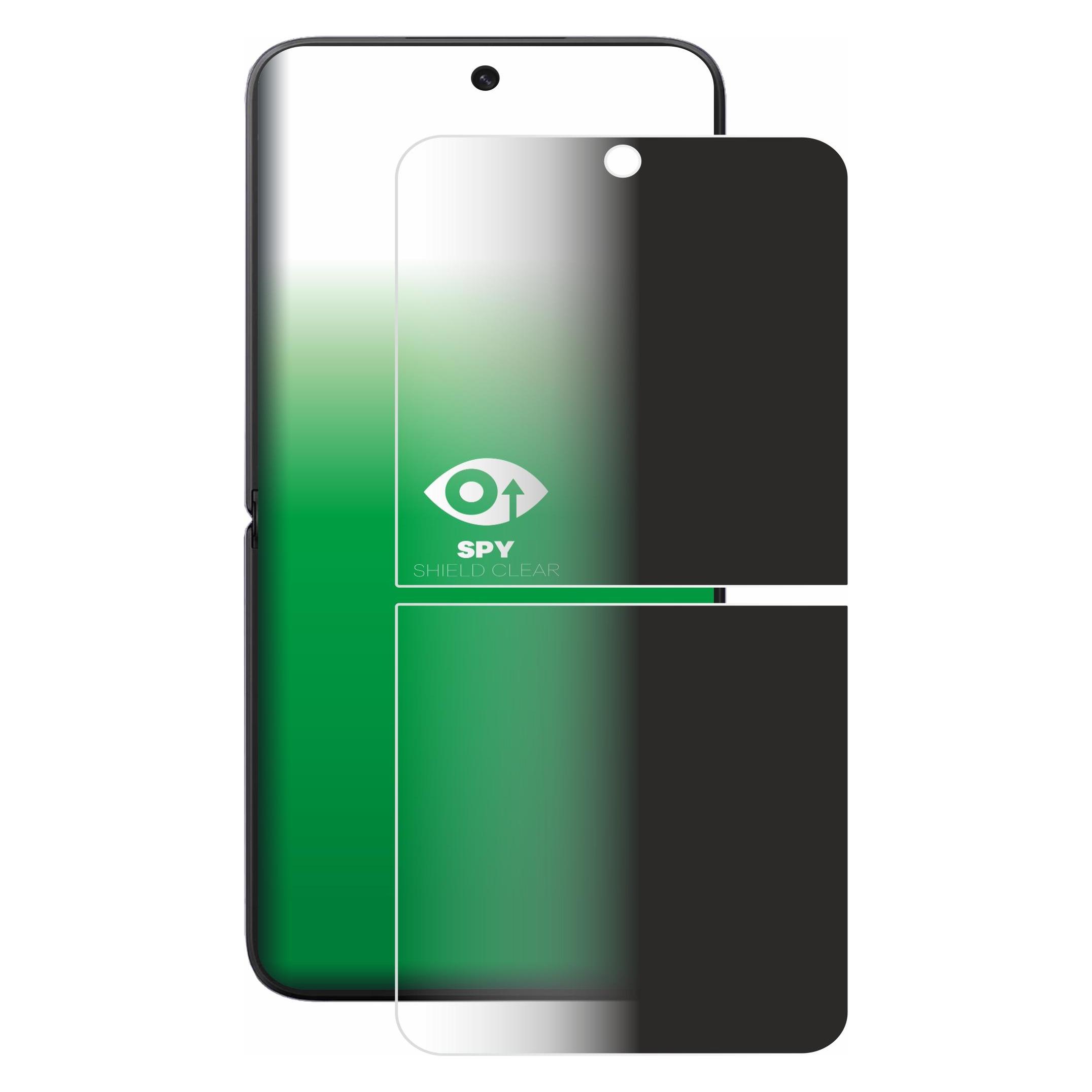 upscreen Sichtschutzfolie für Xiaomi MIX Flip Anti-Spy Privacy Folie Blaulicht-Schutz (1 Stk., Xiaomi MIX Flip) (3560060)