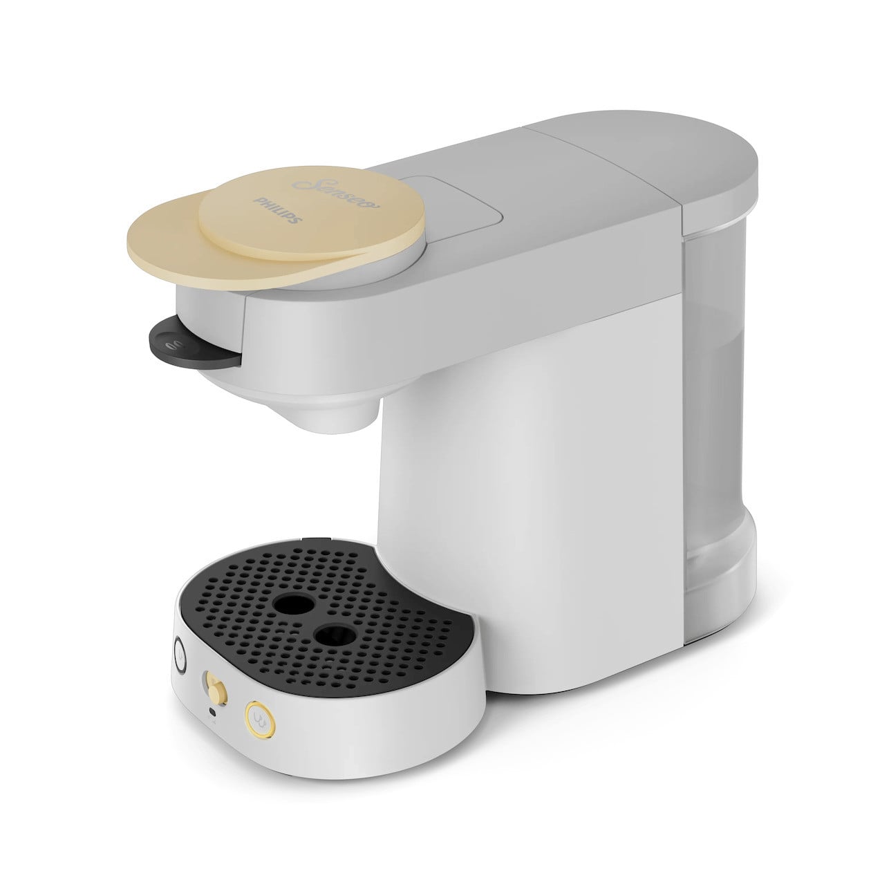 Philips Senseo Vibe CSA225/50 Koffiezetapparaat voor Senseo pads, Wit/Grijs, 0,9 liter