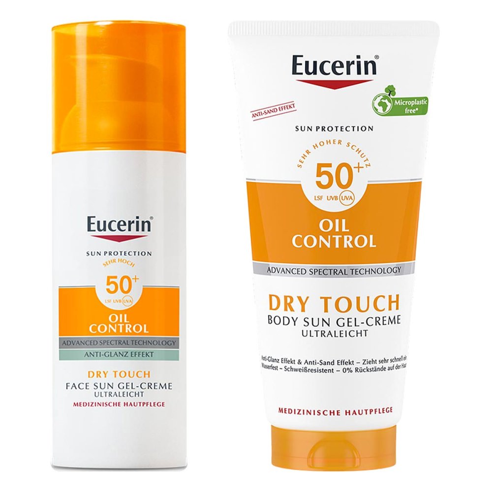 Eucerin Sun Oil Control Face Gel-creme & Gel-creme Oil Body 08108749