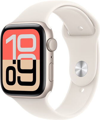 Apple Watch SE (3nd generation) SE 3 GPS 44mm Cassa Alluminio Galassia con Sport Band Galassia - M/L
