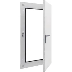 Hager FB61WLN Brandschutz-Wandaufsatztür, univers, 30min, 1195x575x51mm, IP42