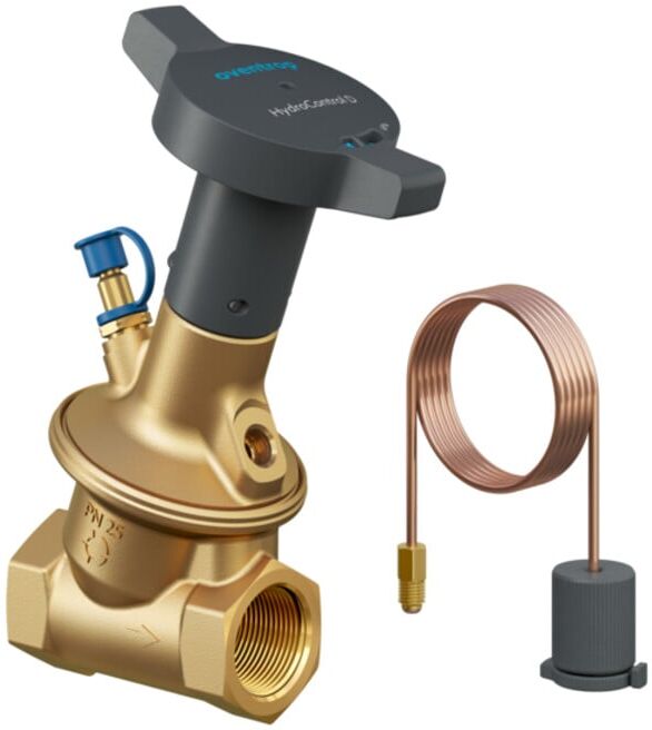 Oventrop Vanne d'équilibrage Hydrocontrol D DN 20, Rp 3/4, PN 25, 2x FI, laiton (1064726)