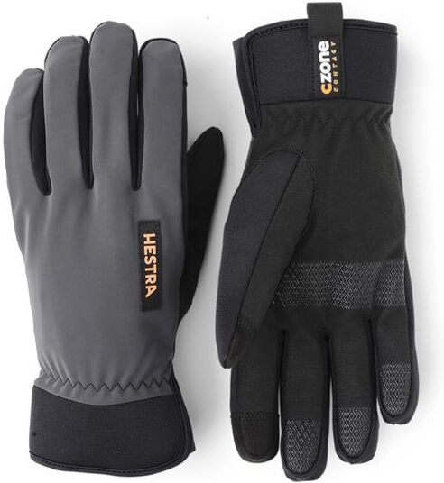 Hestra CZone Contact Glove - 5 Finger, Dark grey