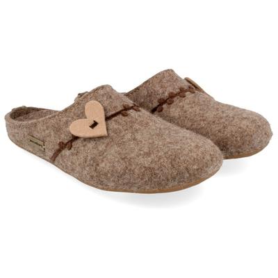 Haflinger - Women's Everest Coeur - Hüttenschuhe 42 | EU 42 braun