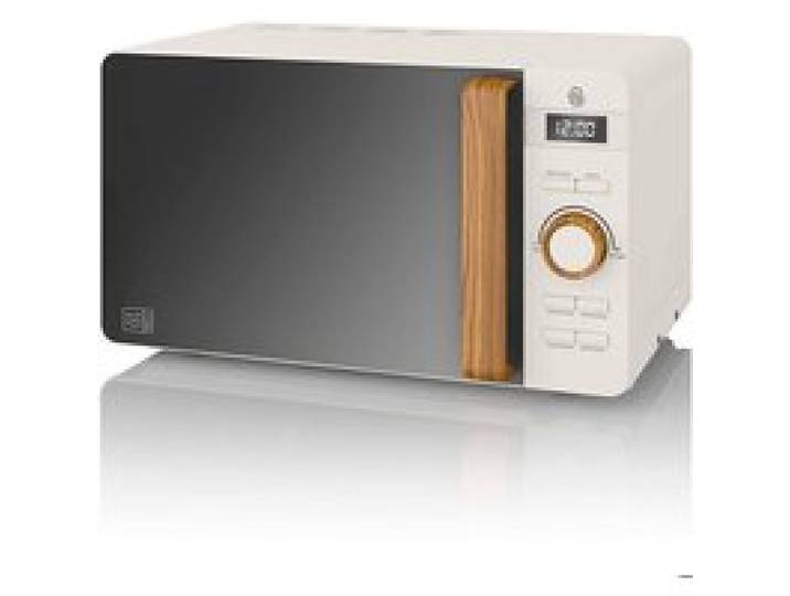 Micro-ondes Digital 20L Design Moderne Nordic SWAN SM22036WHTNEU 800W Blanc