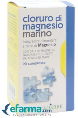 Farmaderbe Cloruro Magnesio Integratore 90 Compresse