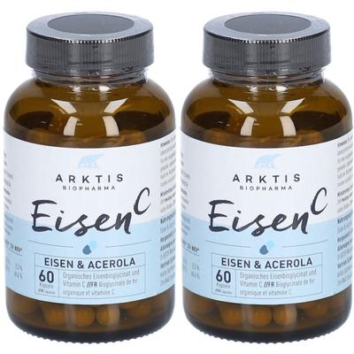 Arktis Eisen C & Acerola Kapseln 2x 2x60 St
