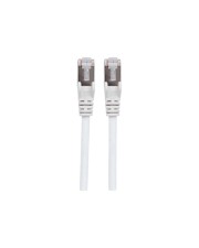 Intellinet S/FTP S-STP Weiß 15m Cat7 Netzwerkkabel 26 AWG Raw Cable Cat6a Modular Plugs 15 m 50 ft. White (741927)