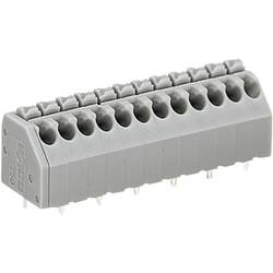 WAGO 250-212 Federkraftklemmblock 1.50 mm² Polzahl 12 Grau 1 St.