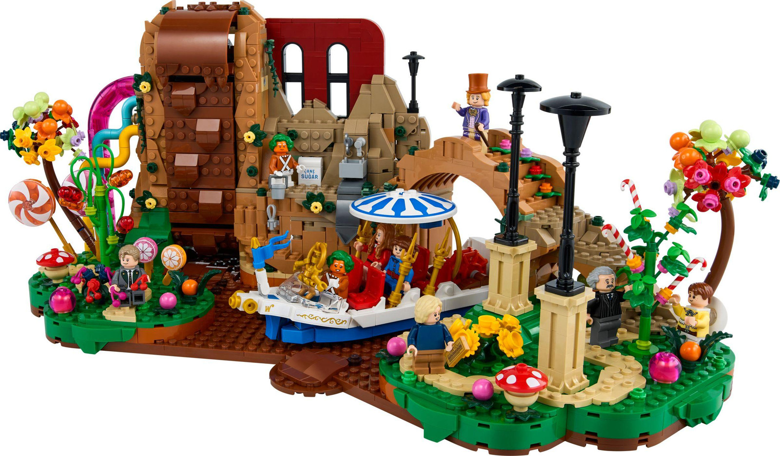 LEGO Ideas Willy Wonka's Chocolate Factory bouwset met 2025 onderdelen
