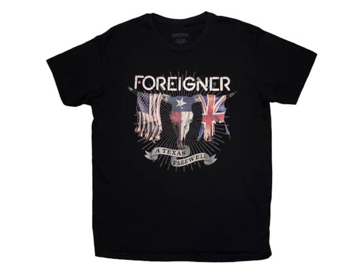 Foreigner Texas Farewell T Shirt XL