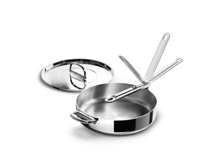 Joseph Joseph Space Steel Sauteuse inox 28 cm avec couvercle