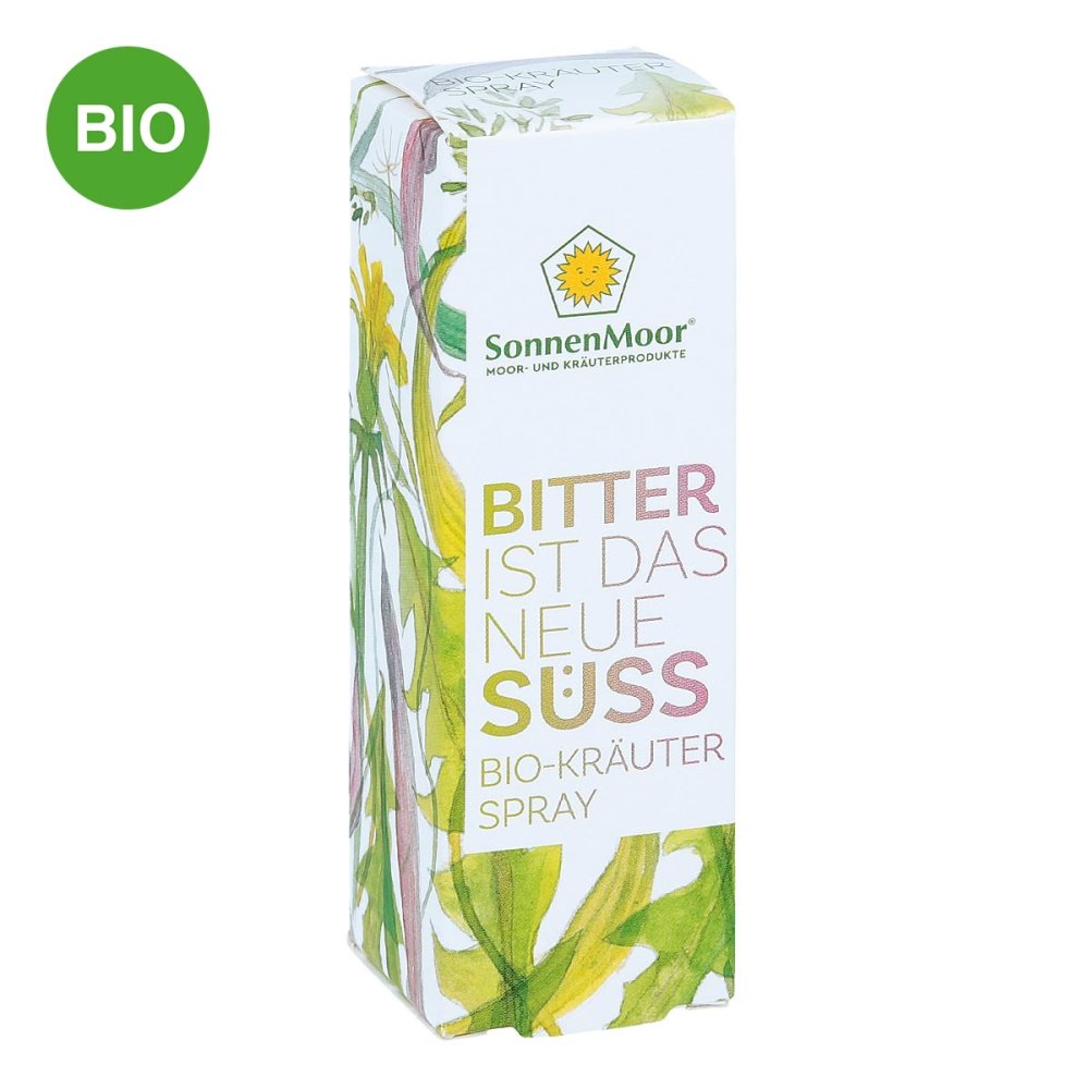 SONNENMOOR Verwertungs- u. Vertriebs GmbH Bio Kräuterspray Bitter ist das neue Süss 14001730