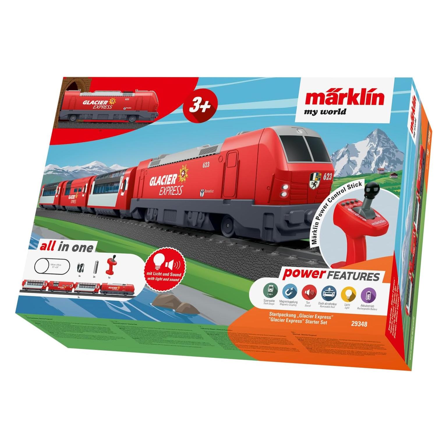 Märklin World 29348 H0 Startpackung Glacier Express (Spur H0) (29348)
