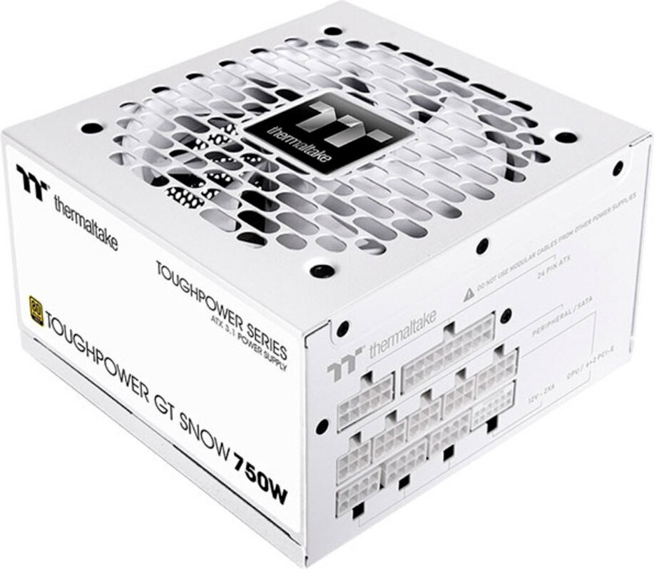 Thermaltake Toughpower GT 750W Snow ATX3.1 80+ Gold Voeding