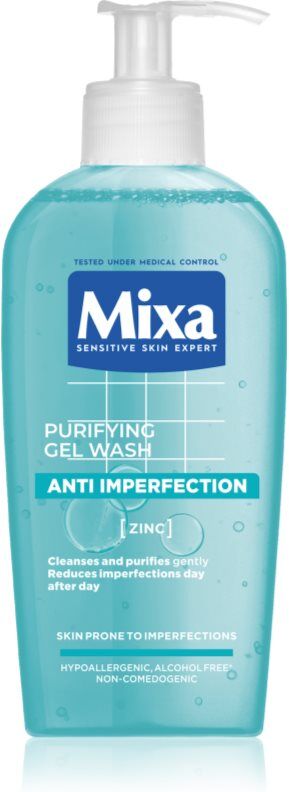 Mixa Anti-Imperfection soapless cleansing gel 200 ml