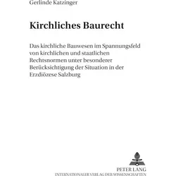 Kirchliches Baurecht, Fachbücher von Gerlinde Katzinger