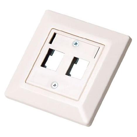 ZVK CKVDU292 EasyLan ModulDose Modulaufnahme designfähig 2x inkl. ZP (CKVDU292)