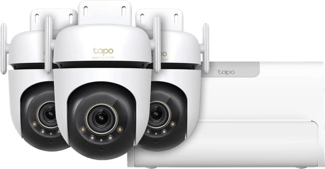 TP-Link Tapo C530WS 3-Pack met H500 CentralHub