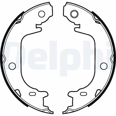 DELPHI Bremsbackensatz ls2122 für TOYOTA
