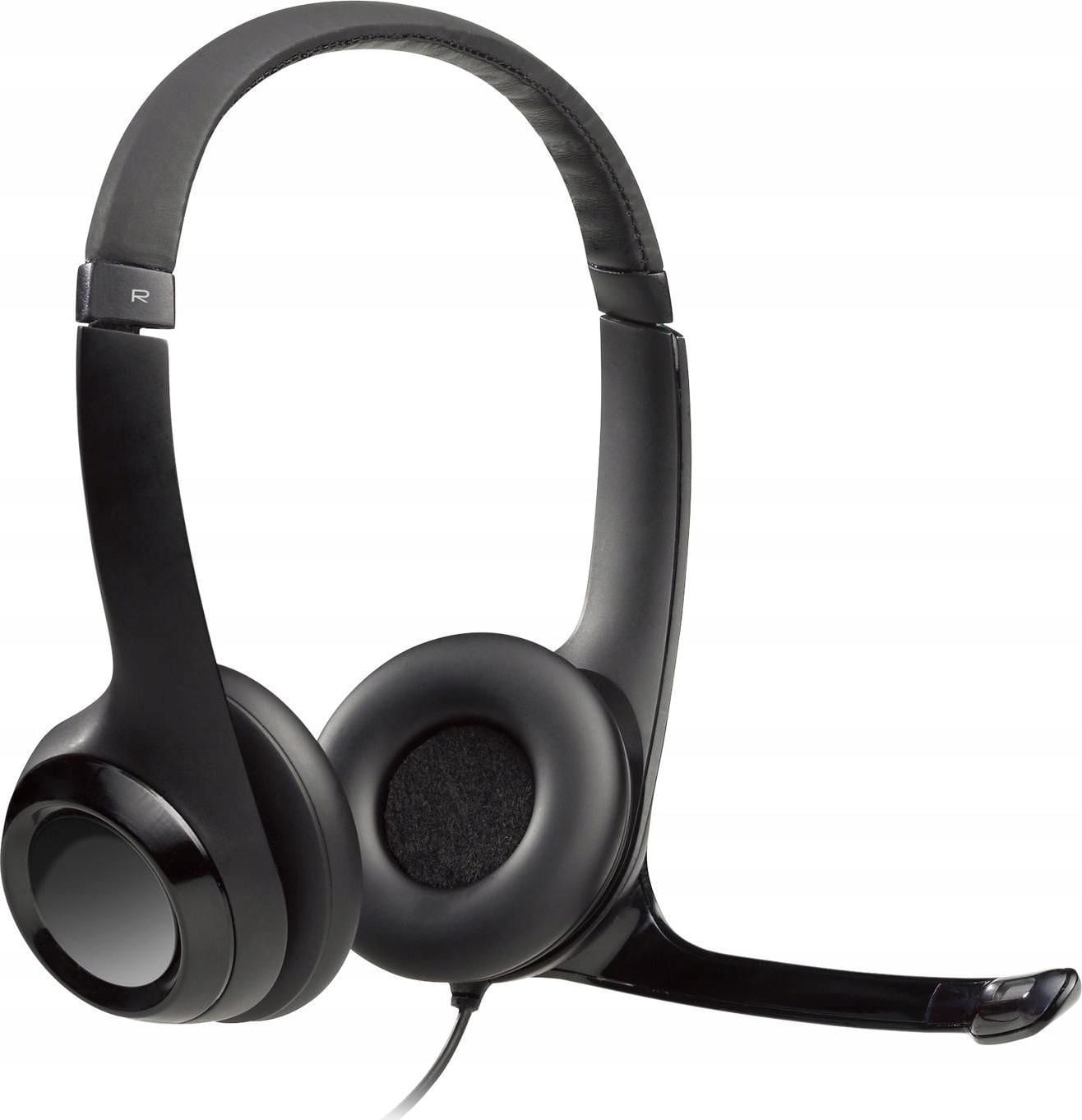 Logitech H390 Hoofdtelefoon met microfoon, Zwart