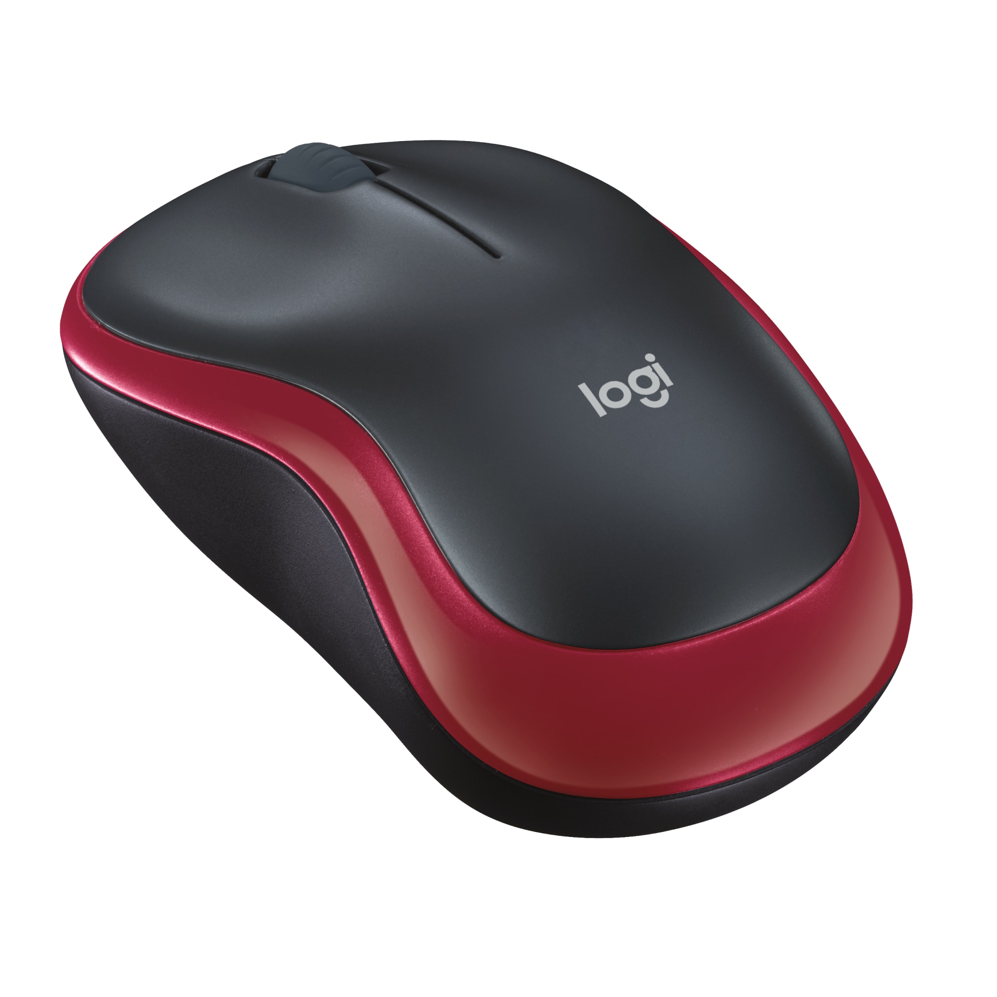 Logitech M185 Maus Grau kabellos (Funk) für Links- & Rechtshänder