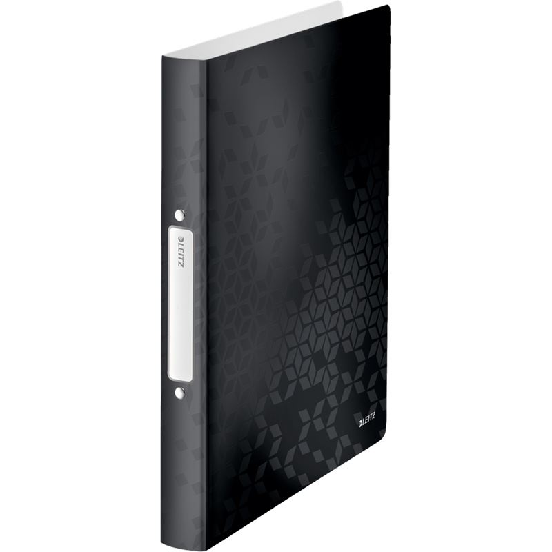 LEITZ WOW Ringbuch 2-Ringe schwarz 3,2 cm DIN A4