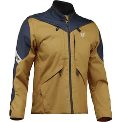 Thor Terrain, Textiljacke wasserdicht Damen - Braun/Dunkelblau/Hellgrau - XS