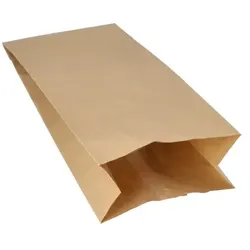 Starpak 1000 Warmhaltebeutel, Papier mit PE-Einlage 24 cm x 10,5 cm x 5,5 cm braun