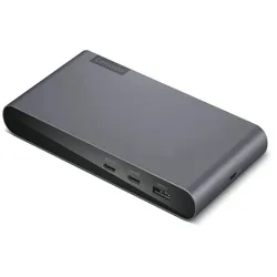Lenovo 40B30090EU laptop-dockingstation & portreplikator 2 x USB 3.2 Gen 2 (3.1 Gen 2) Type-C Grau