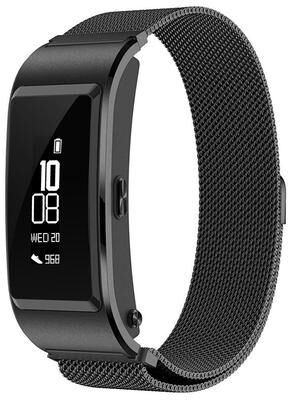 Everyday Crate XDfind 16mm Huawei Band B6 B7 Watch Band Milanese Stainless Steel Watch Strap black