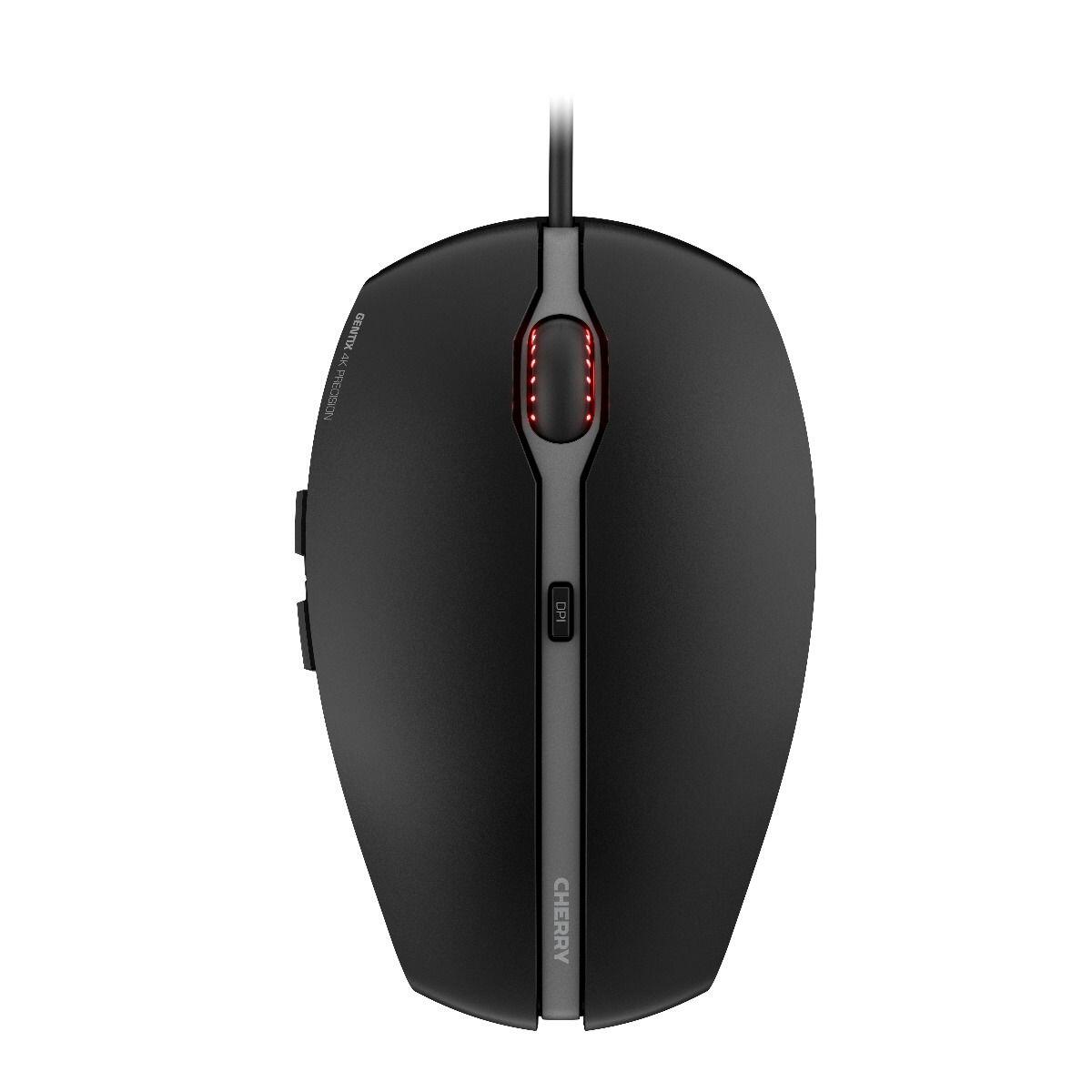 CHERRY GENTIX 4K Wired, optische Maus - Schwarz JM-0340-2