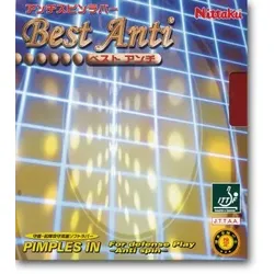 Nittaku Belag Best Anti schwarz 1,3 - schwarz 1,3